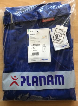 Planam Arbeitshose BW 290 Gr. 52 Kornblau NEU & OVP