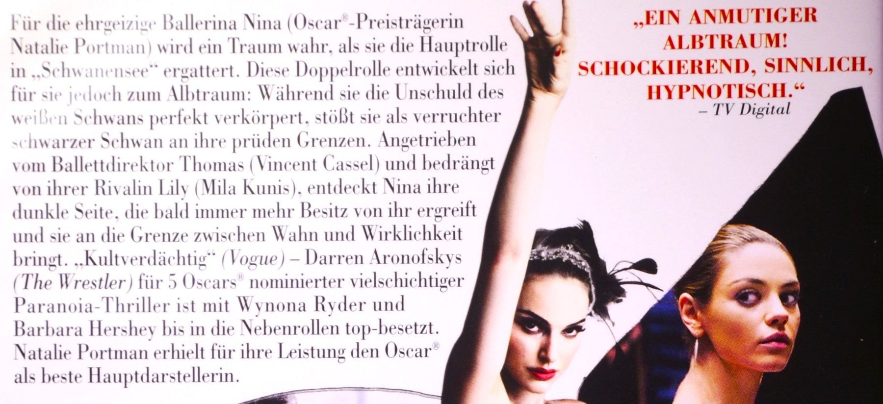 Alle DVDs: BLACK SWAN - SCHOCKIEREND - SINNLICH - HYPNOTISCH ! – Neu (gemäss Beschreibung) aus Luzern von piro12 2