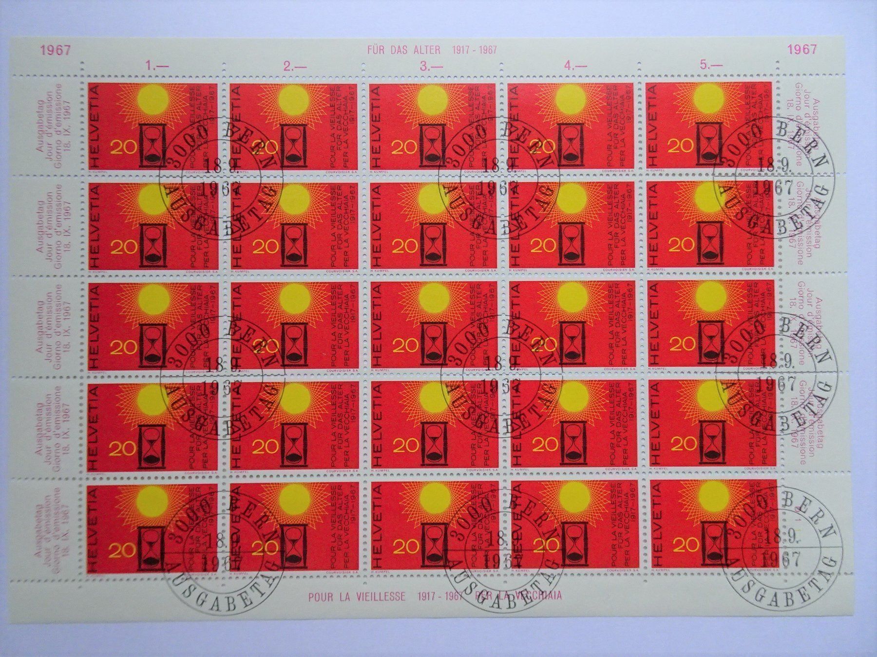 Tutti i francobolli: 1967 – Nuovo (secondo la descrizione) da Aadorf venduto da Chnorli-Furz