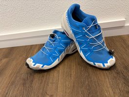 Salomon Speedcross 6 Trailrunningschuhe himmelblau/weiß