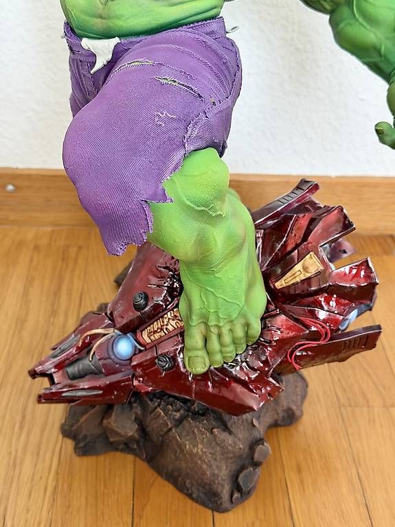 Statuette: Hulk Statue 1:6 47cm / Marvel / Handbemaltes Einzelstück – Usato da Rüschlikon venduto da Monster87 2