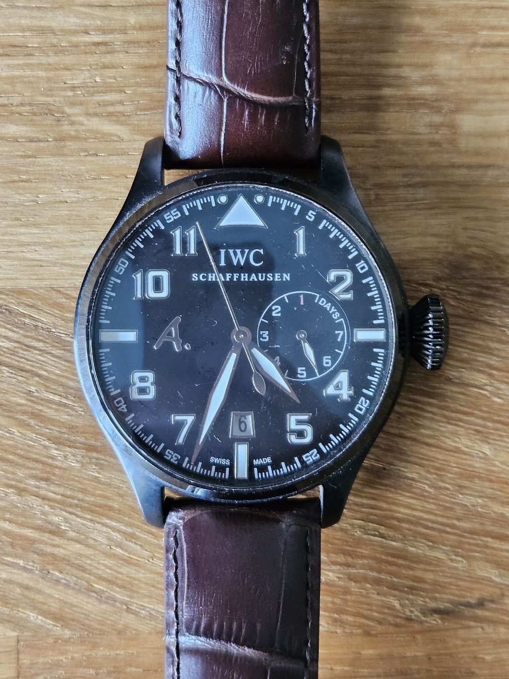 Iwc Die Grosse Fliegeruhr Limited Edition Platinum Hot Iwc Die