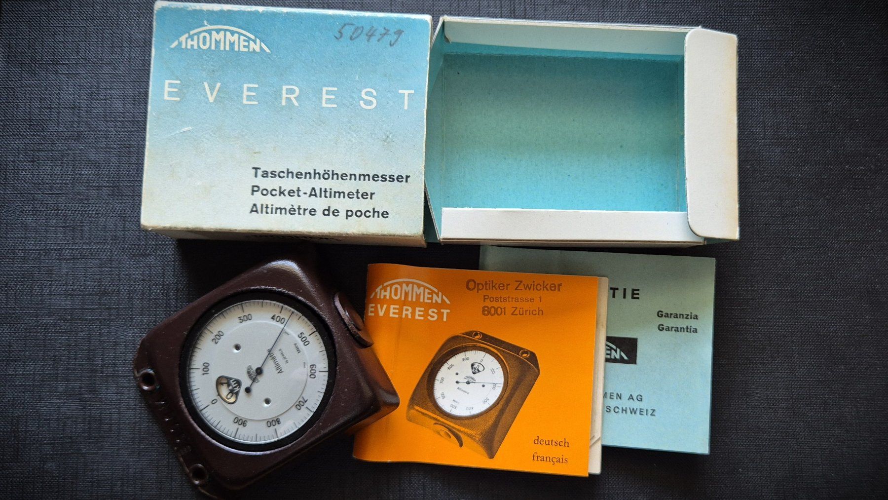 Revue Thommen Messen: Höhenmeter THOMMEN bis 5000m – Gebraucht aus Zürich von brinkosos 2
