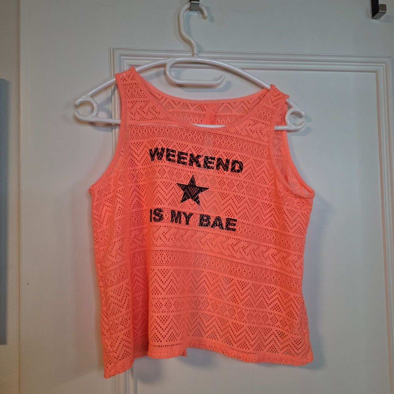 C&A Top: C&A Neon Top transparent offen S – Usato da Wald ZH venduto da CapLux 7