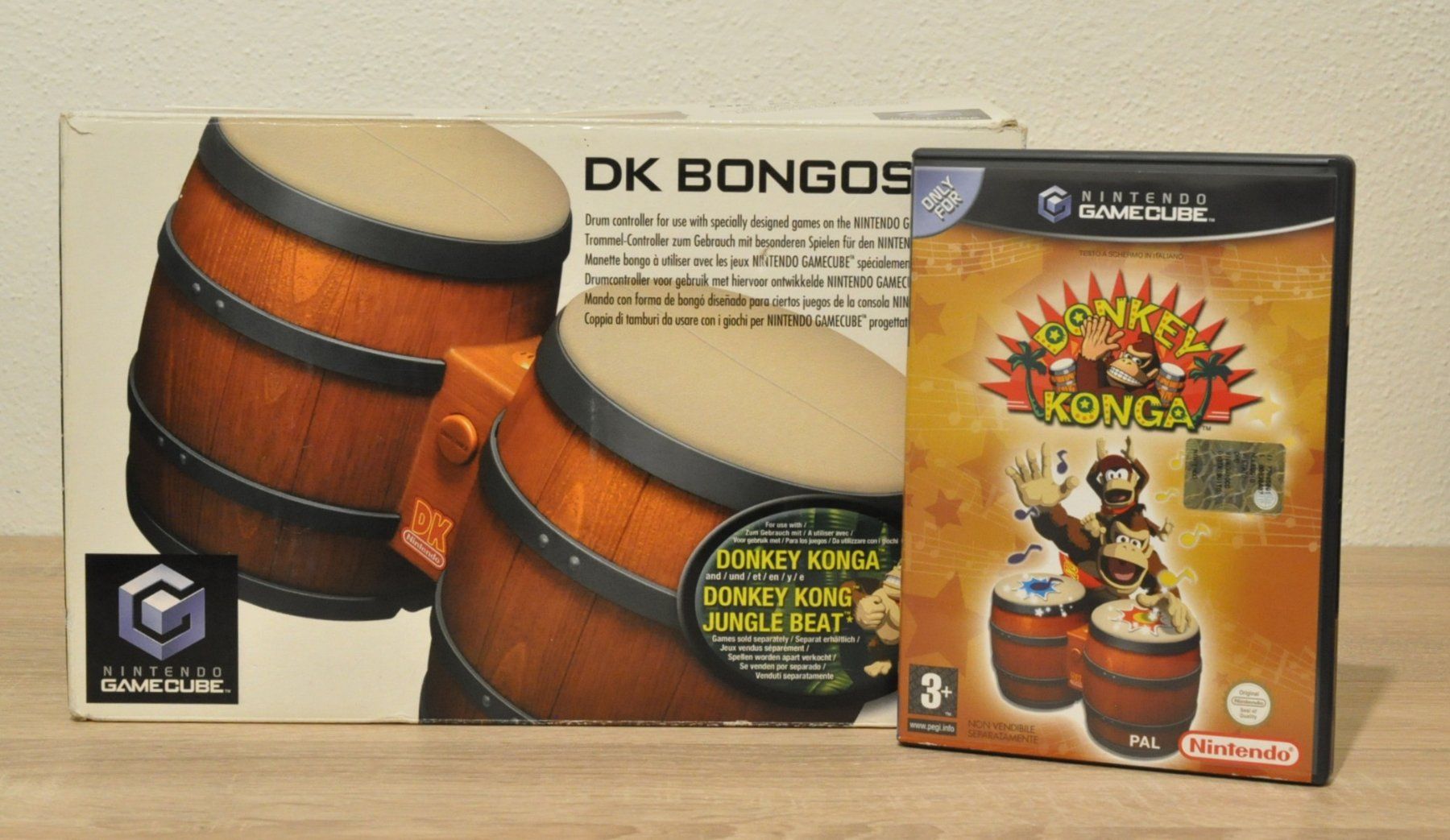 Giochi: Donkey Konga Bongos & Gioco per GameCube Usato – Usato da Vezia venduto da lel_xfz5