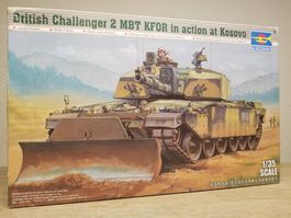 Trumpeter 00345 British Challenger 2 MBT KFOR in action
