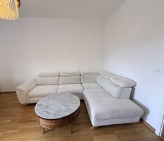 Design-Ecksofa mit Schlaffunktion -  Neuwertig