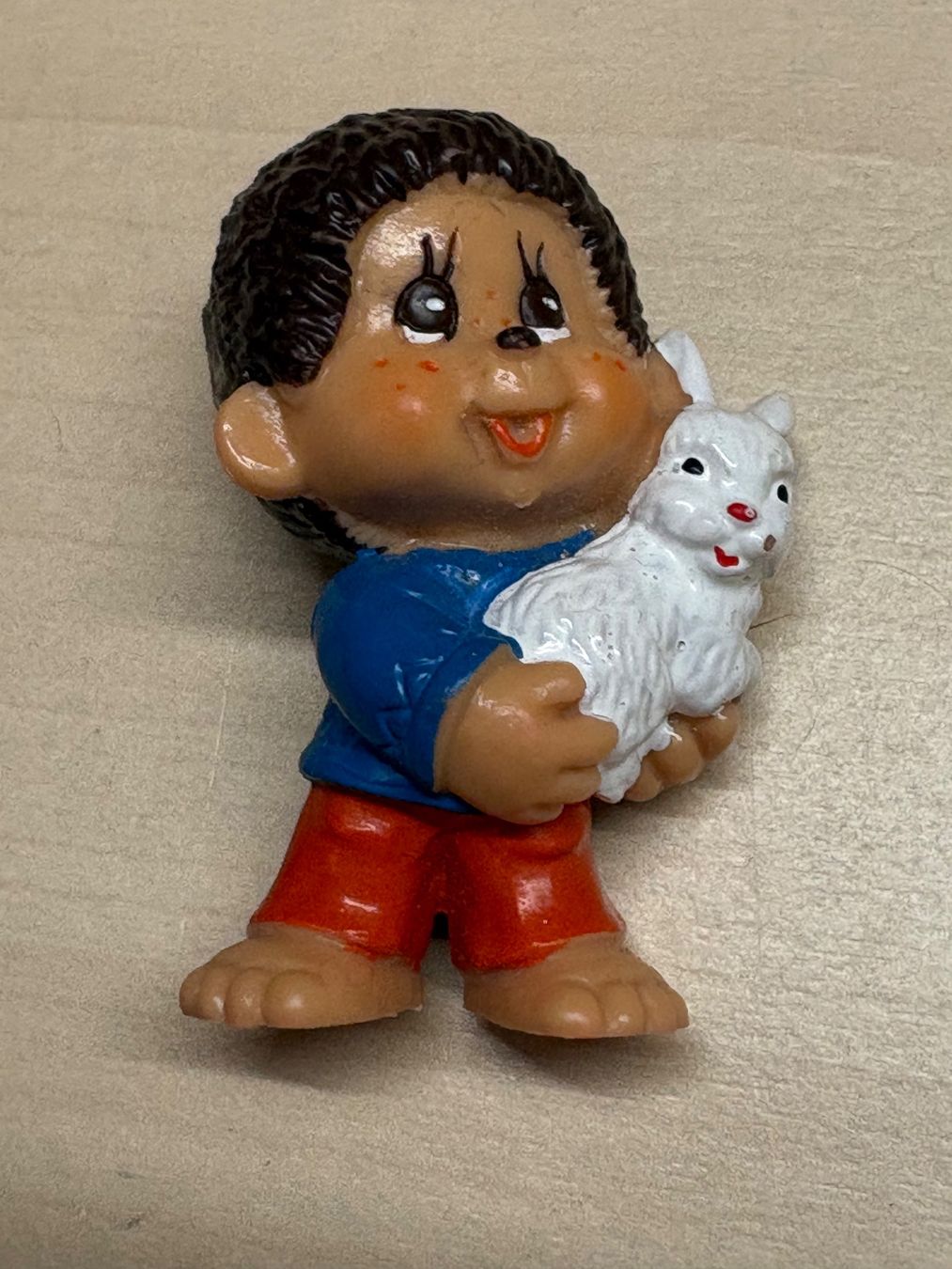 Bullyland Statuette: 4 Bully Monchichi, Vintage Figuren, 1982 – Usato da Rümligen venduto da Sibill 5