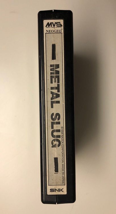 Metal Slug 4 - Cartouche MVS Neo Geo Originale - Très Bon état
