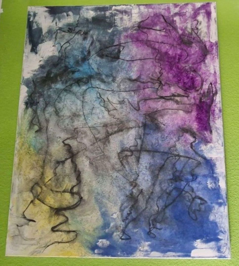 Dipinti: Gemälde " Mischtechnik" handmade 80×100 – Nuovo (secondo la descrizione) da Riehen venduto da Steinbock1970