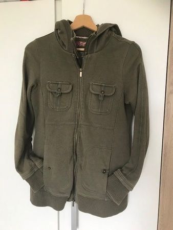 Umstandsjacke (Hoodie) Grün