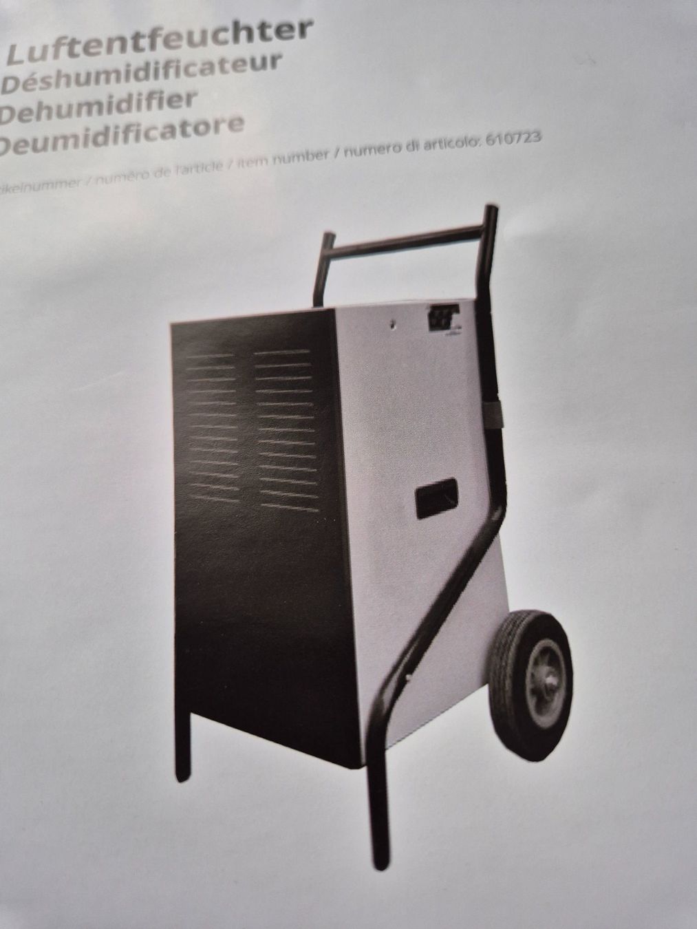 Deumidificatori: Luftentfeuchter – Nuovo e nell'imballaggio originale da Stachen venduto da campclenga