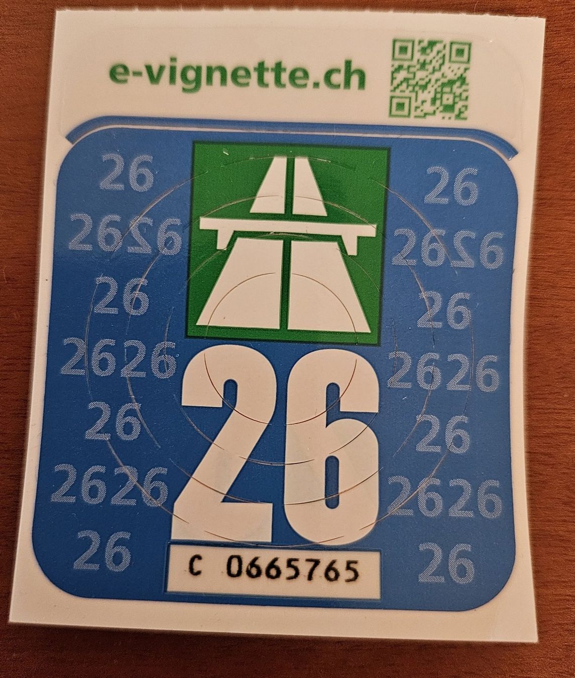 Vignette autostradali: Autobahnvignette 2026 – Nuovo e nell'imballaggio originale da Tenniken venduto da DM2604