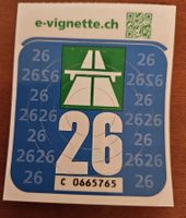 Autobahnvignette 2026