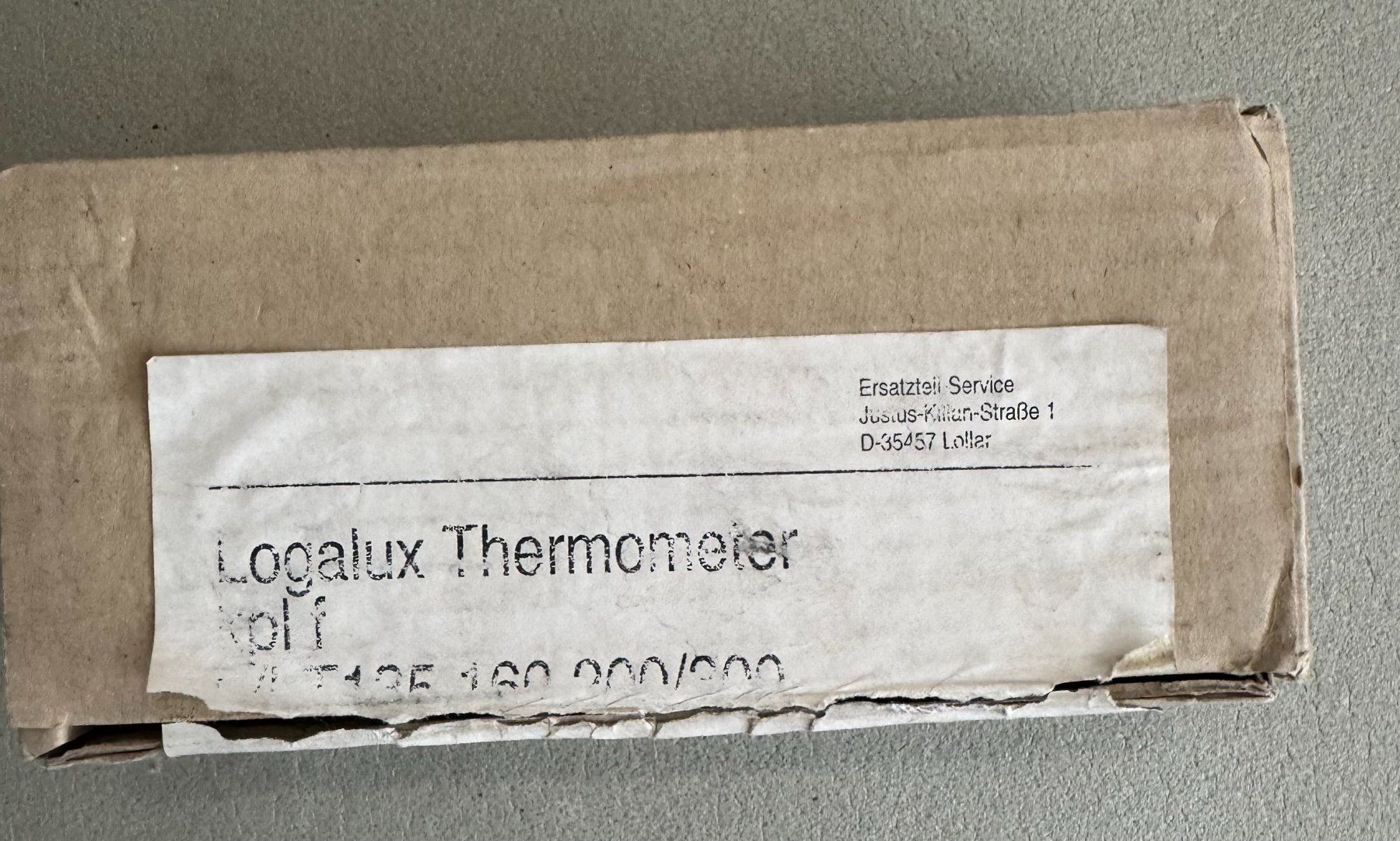 Sonstiges für Haushalt & Wohnen: Logalux Thermometer – Neu und originalverpackt aus Basel von peterfalk