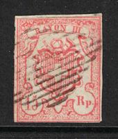 1853 Rayon III grosse Wertziffer Nr.20