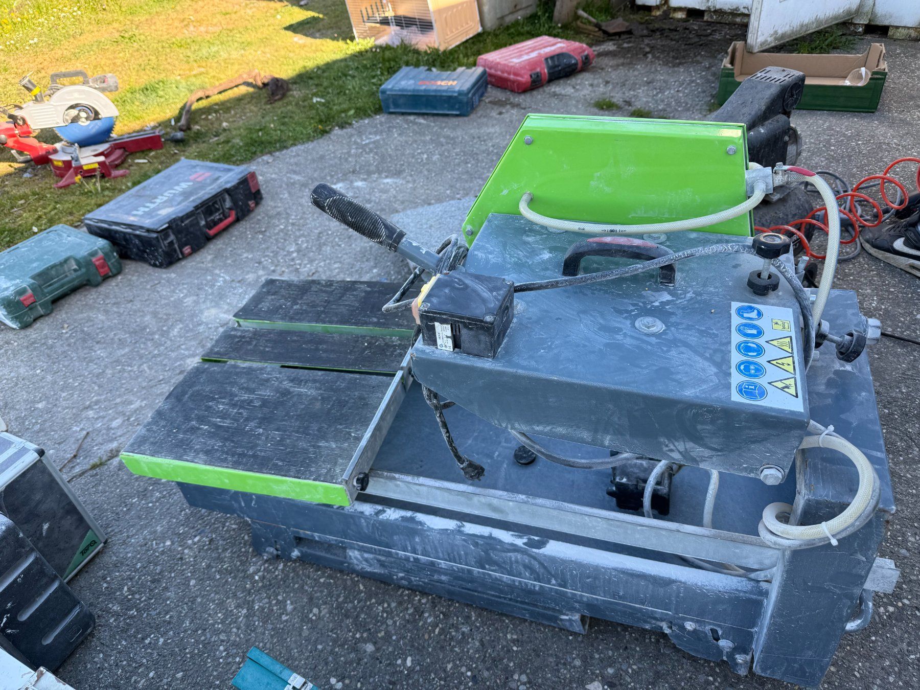 Tutte le macchine: Scie à eau sur table Pro One 110/800 - Professionnelle 2020 – Usato da Etoy venduto da mds1110 4