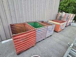 Materialboxen - Stahlmulden