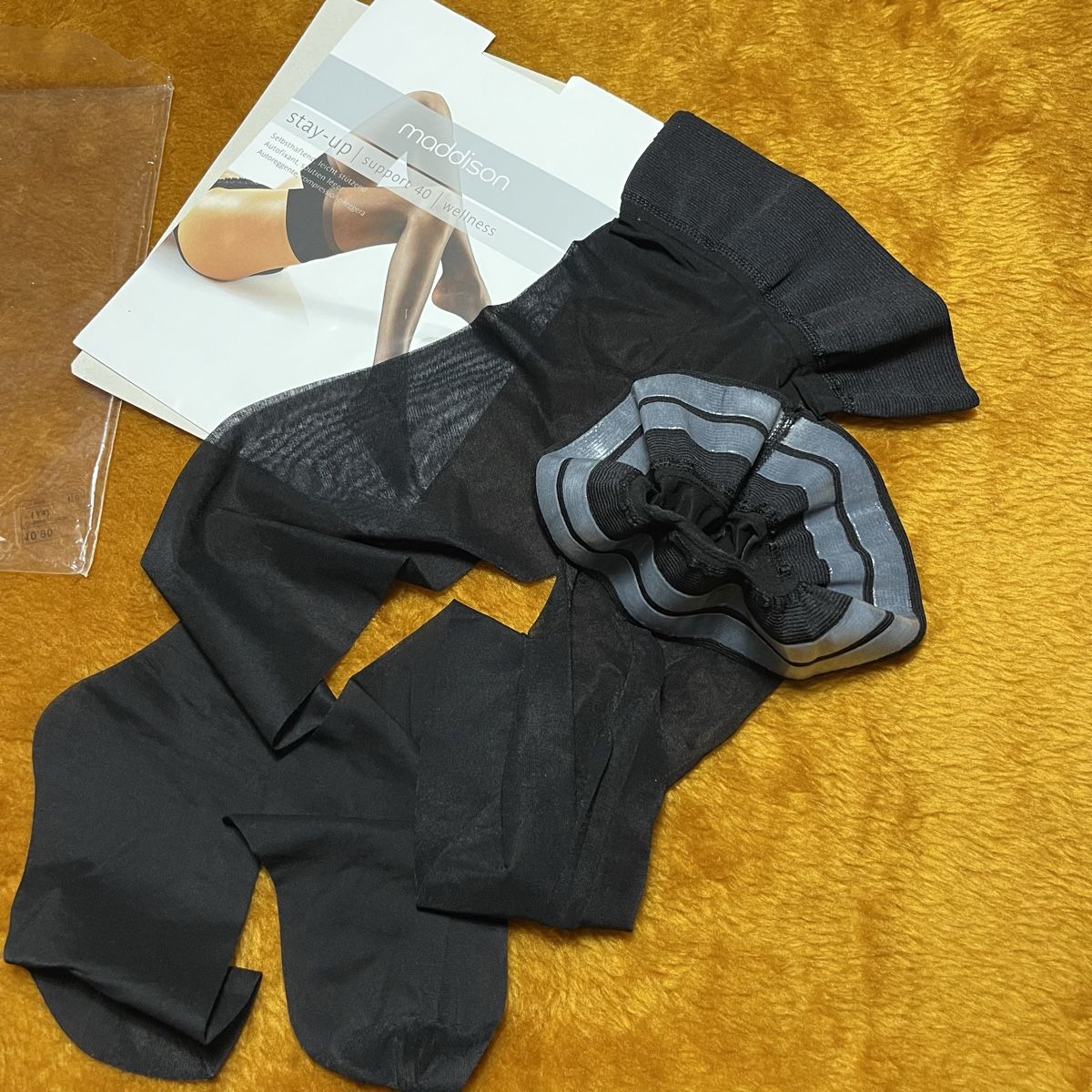 Maddison Calze & Collant: Calze autoreggenti Maddison Support 40 nere nuove – Nuovo e nell'imballaggio originale da Locarno venduto da Fixed8 6