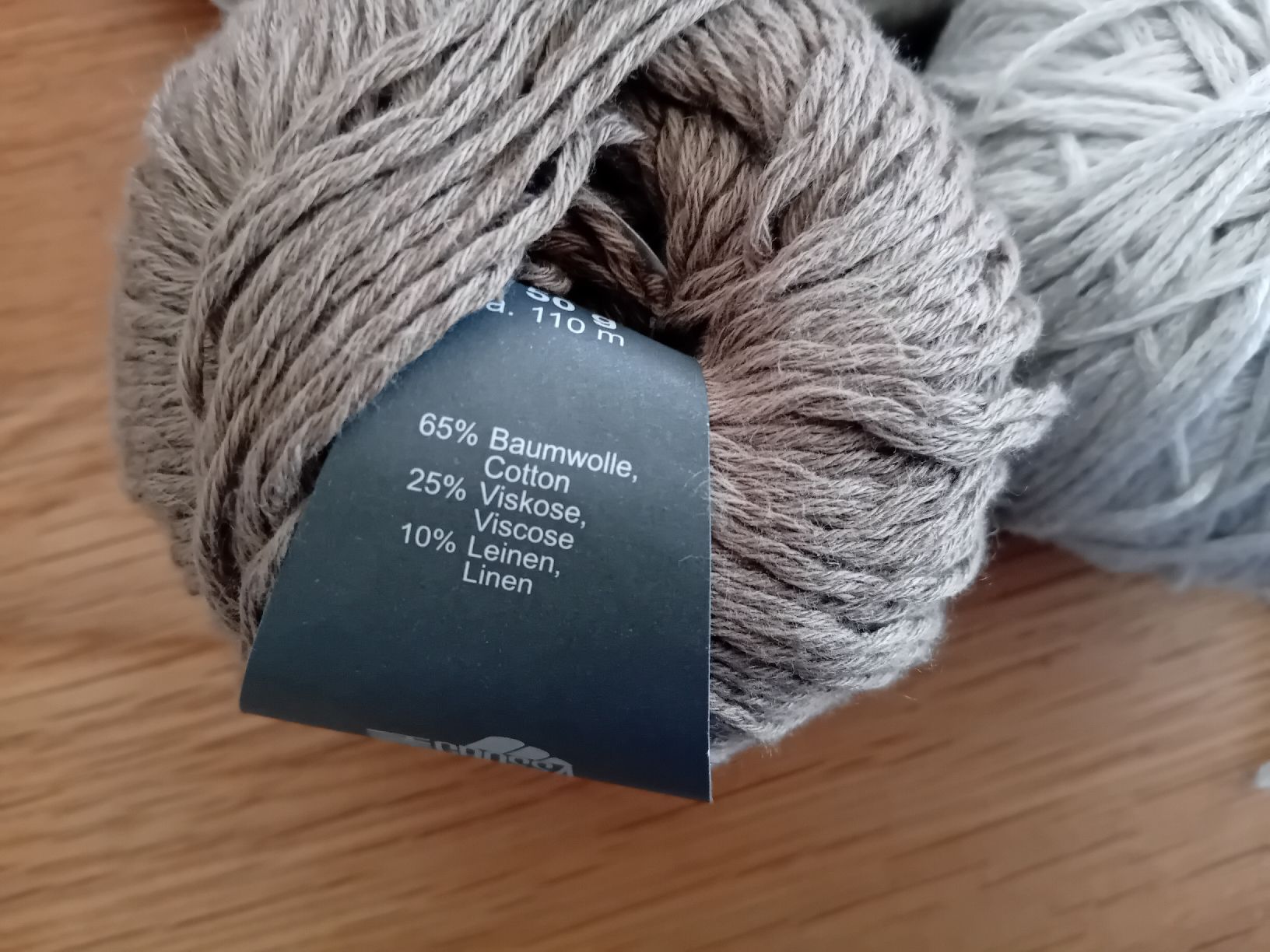 Wolle: 300gr.Garn, Baumwolle,Viskose, Leinen – Gebraucht aus Burgdorf von carodesign1 1