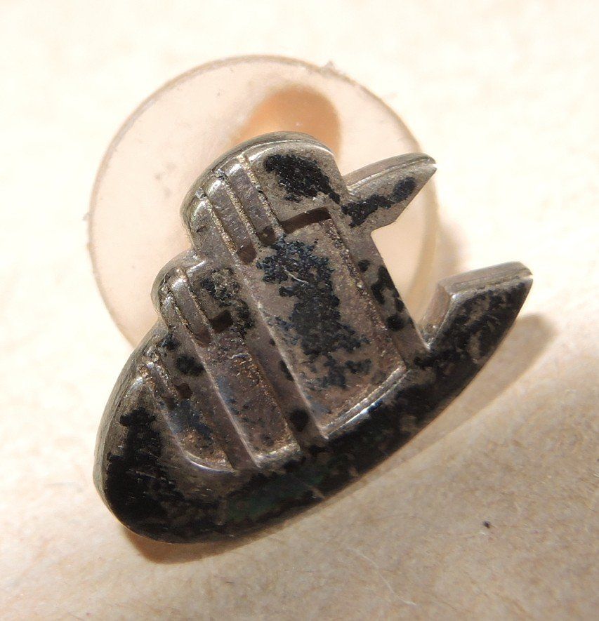 Placchette & Badge: Silber Pin – Usato da Rorschach venduto da maeck8