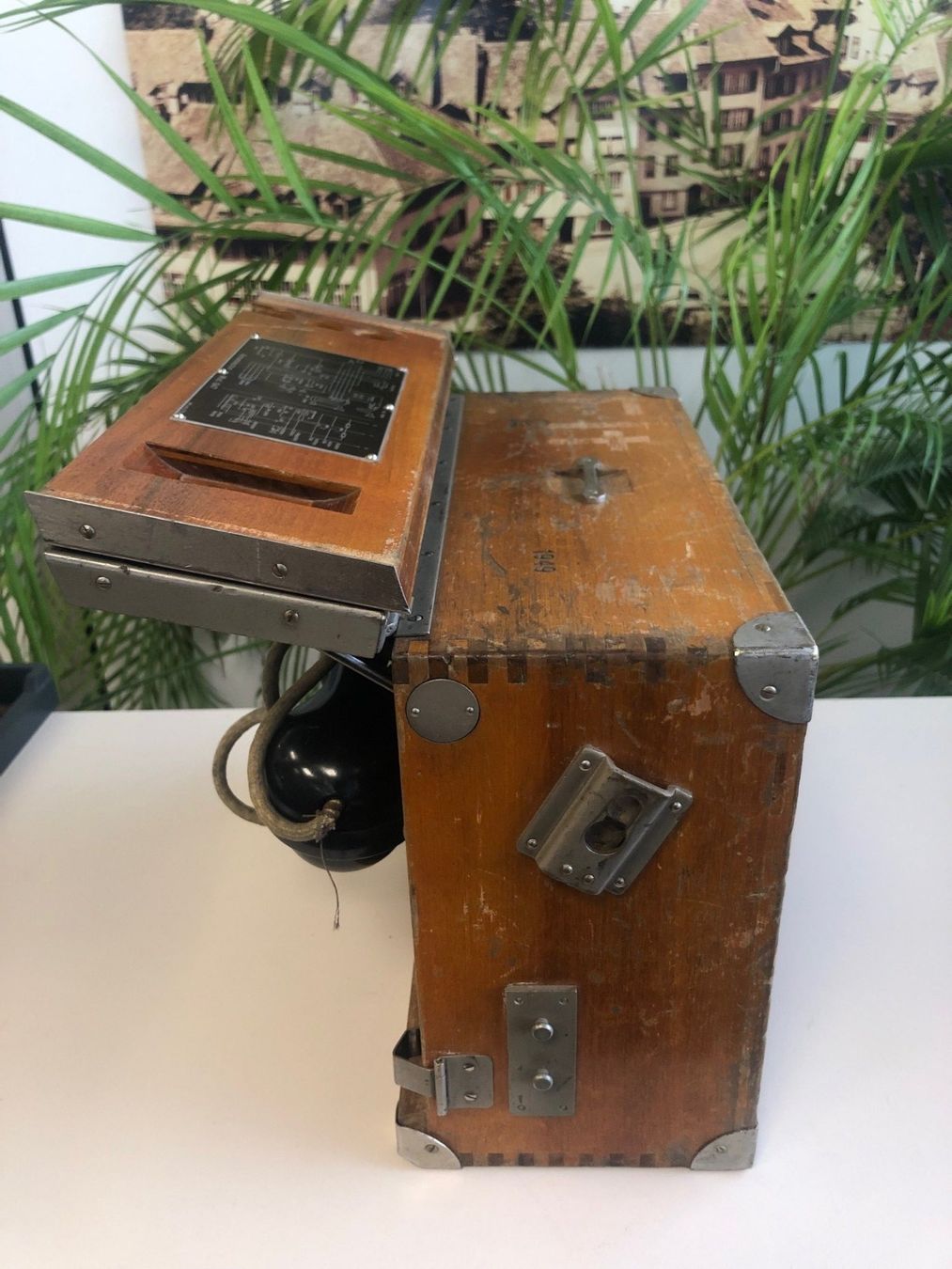 Telefone: Feldtelefon Schweizer Armee ! Modell 1947 ! – Gebraucht aus Brügg BE von better14 2