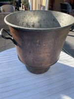 Kupfer Topf / Eimer mit Deckel, Vintage, Dekoration 🧺