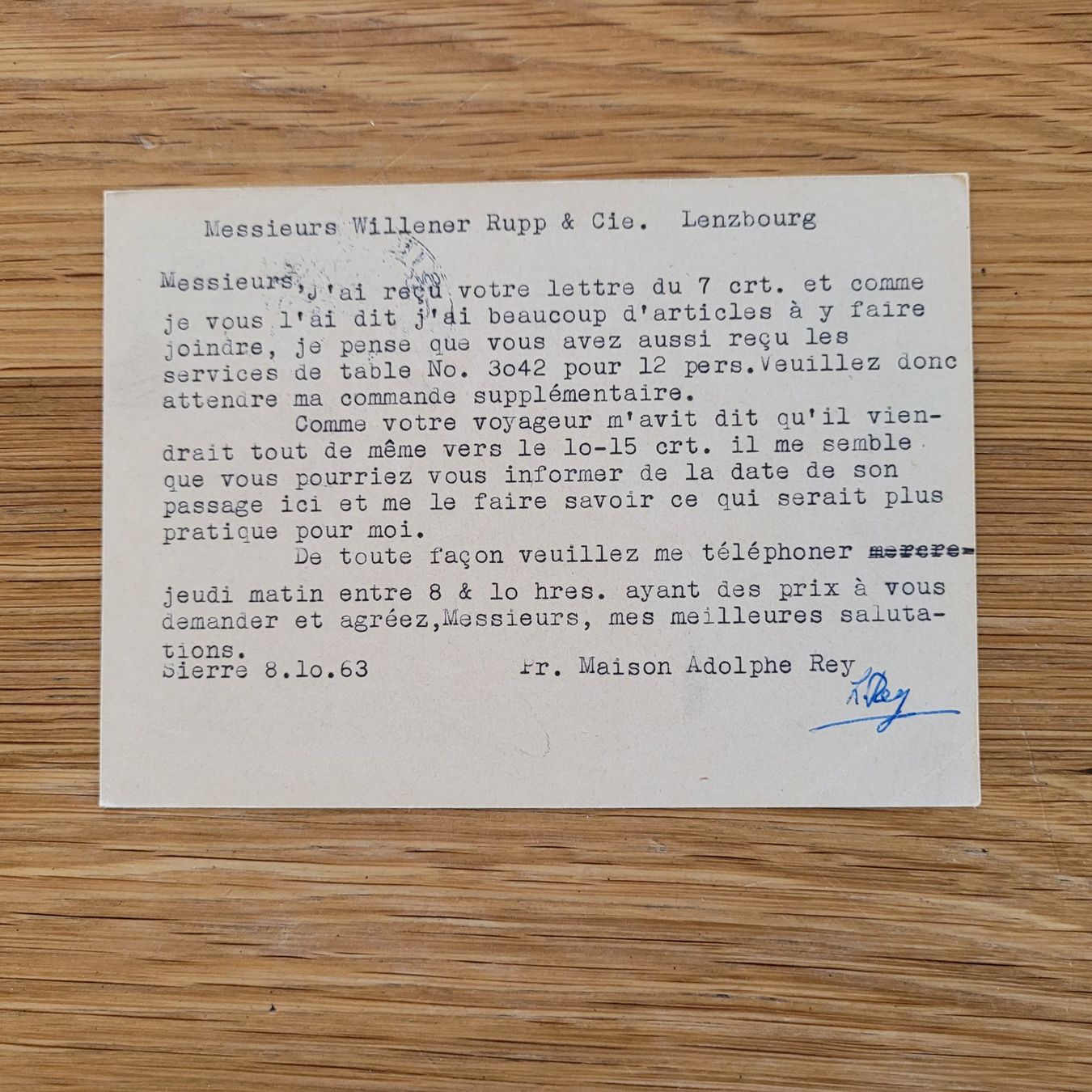 Tous les timbres: GS Sierre 1963 Lenzbourg – D'occasion à Biel/Bienne par Destockweb 1