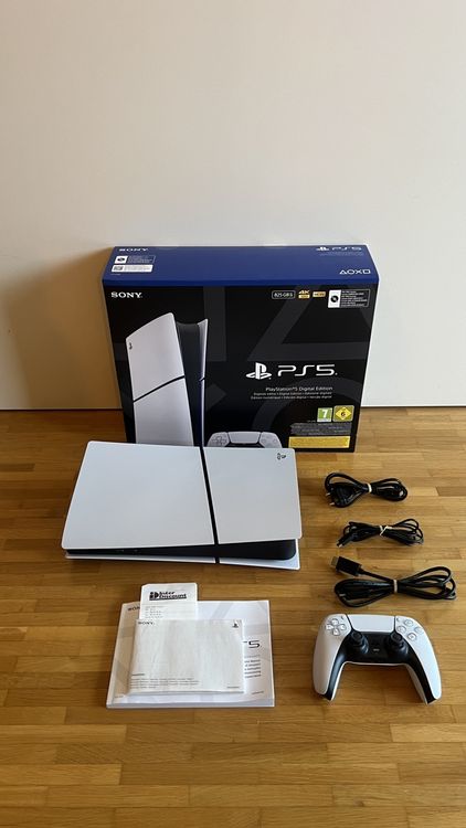 Console Sony PlayStation 5 Digital Edition - Blanche - 825 Go - Neuf Sous Garantie Avec Facture
