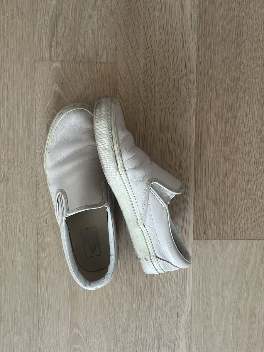 Vans Scarpe da uomo: Vans Leder Slip On  – Usato da Flims Dorf venduto da caren. 1