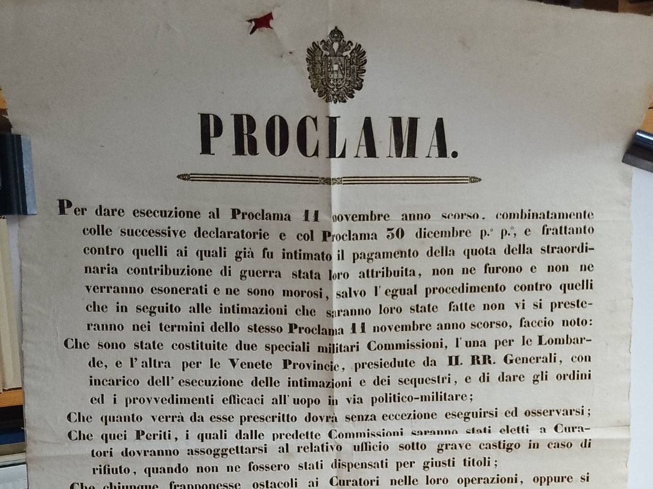 Dokumente: Italia - Milano - 1849 – Gebraucht aus Sorengo von 74in 1