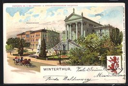 Litho Winterthur, Primarschulhaus nebst 