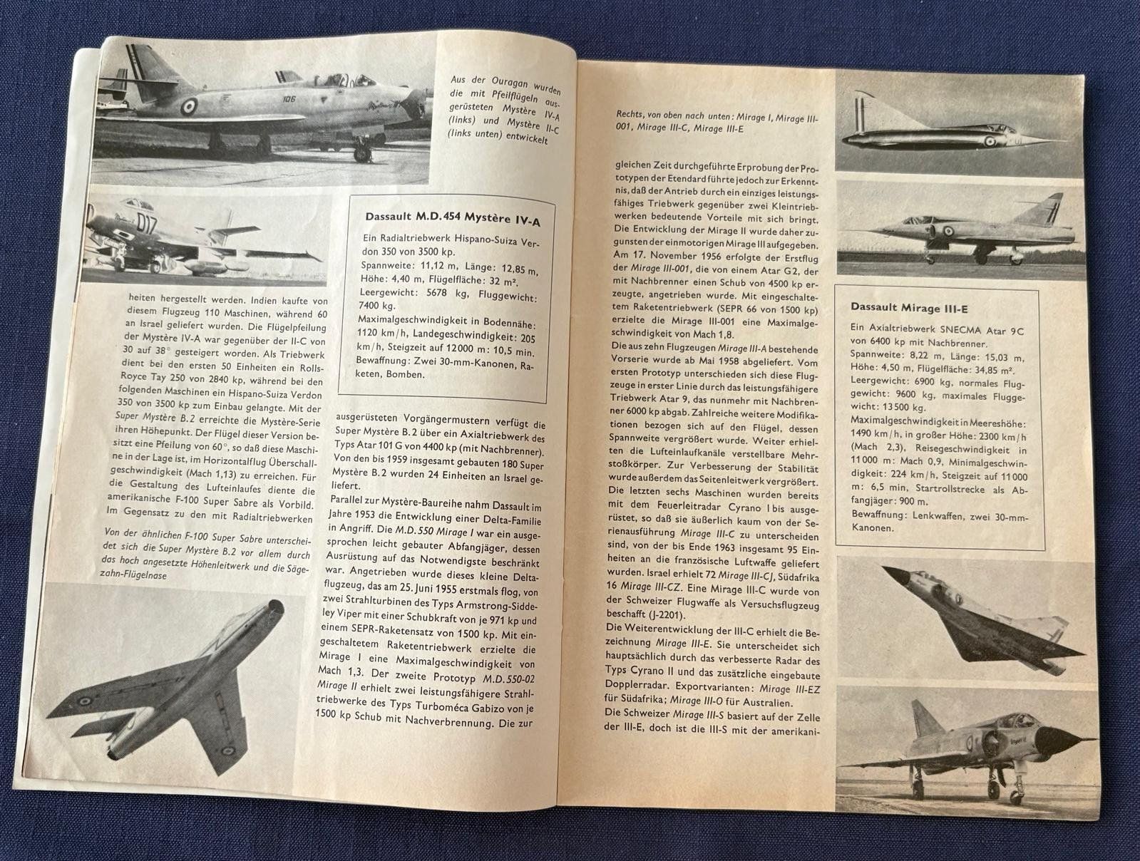 Revues & Magazines: COCKPIT DIE LUFTFAHRTZEITSCHRIFT APRIL 1968 – D'occasion à Ostermundigen par Wyatt-Earp 4