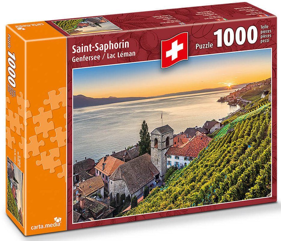 Puzzles: CartaMedia 7272 ST. Saphorin – Neu und originalverpackt aus Dagmersellen von FBM-Bacheli