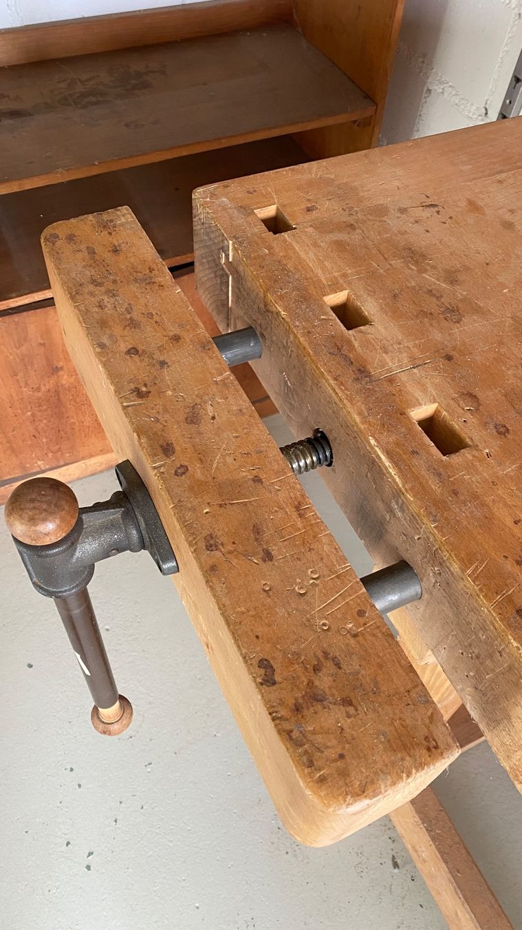 Werkbänke: Hobelbank, Holz massiv – Gebraucht aus Windisch von wolfika 2