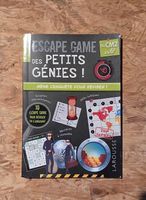 Livre escape game des petits génies 