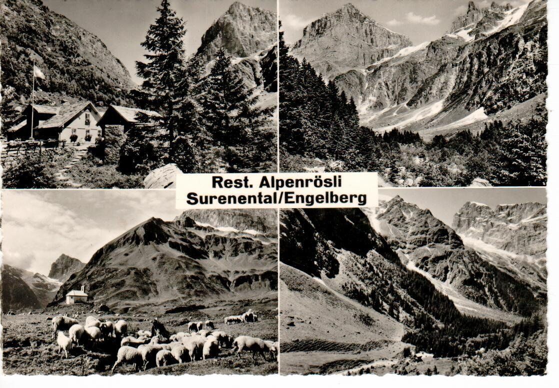 Cartoline postali: Surenental - Engelberg – Usato da Wolhusen venduto da Curver9