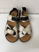 Rieker Antistress Sandalen, weiss/schwarz, Grösse 40!