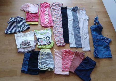 Mädchen sommerkleider Set gr. 140