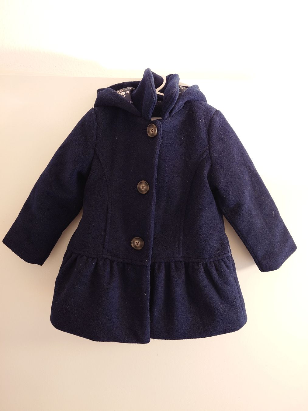 Giacche & Cappotti: Mädchen Mantel blau, Grösse 104 – Usato da Uster venduto da snowy_6