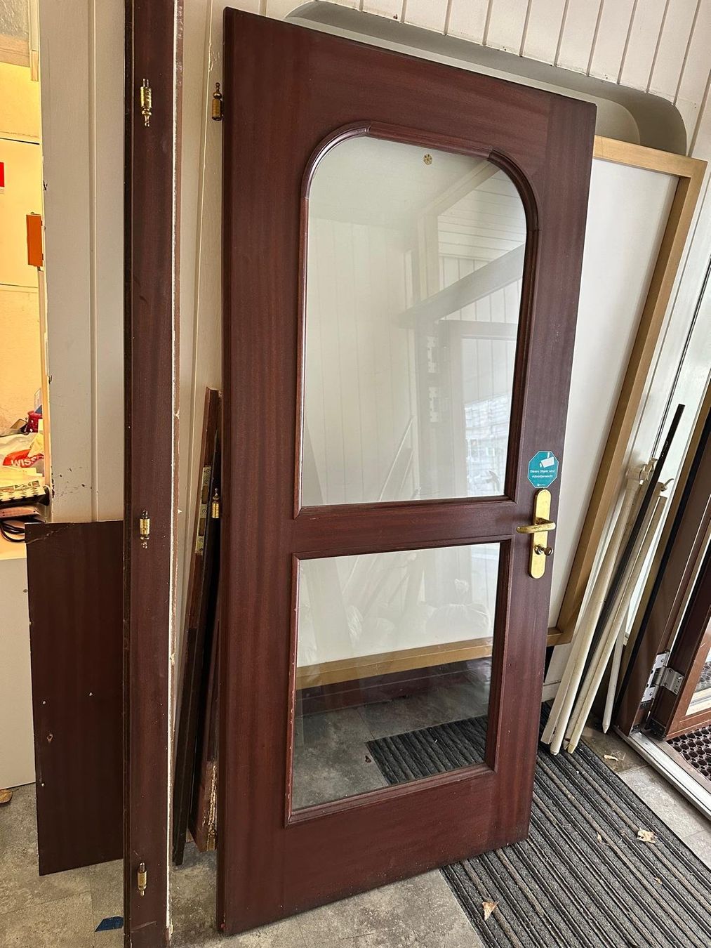 Porte: Holztüre mit Glass – Usato da Spreitenbach venduto da Space_X 2