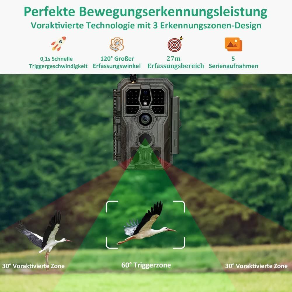 Videocamere: Wildkamera E8 WLAN 64MP 1296P – Nuovo e nell'imballaggio originale da Schaffhausen venduto da smarastore 4