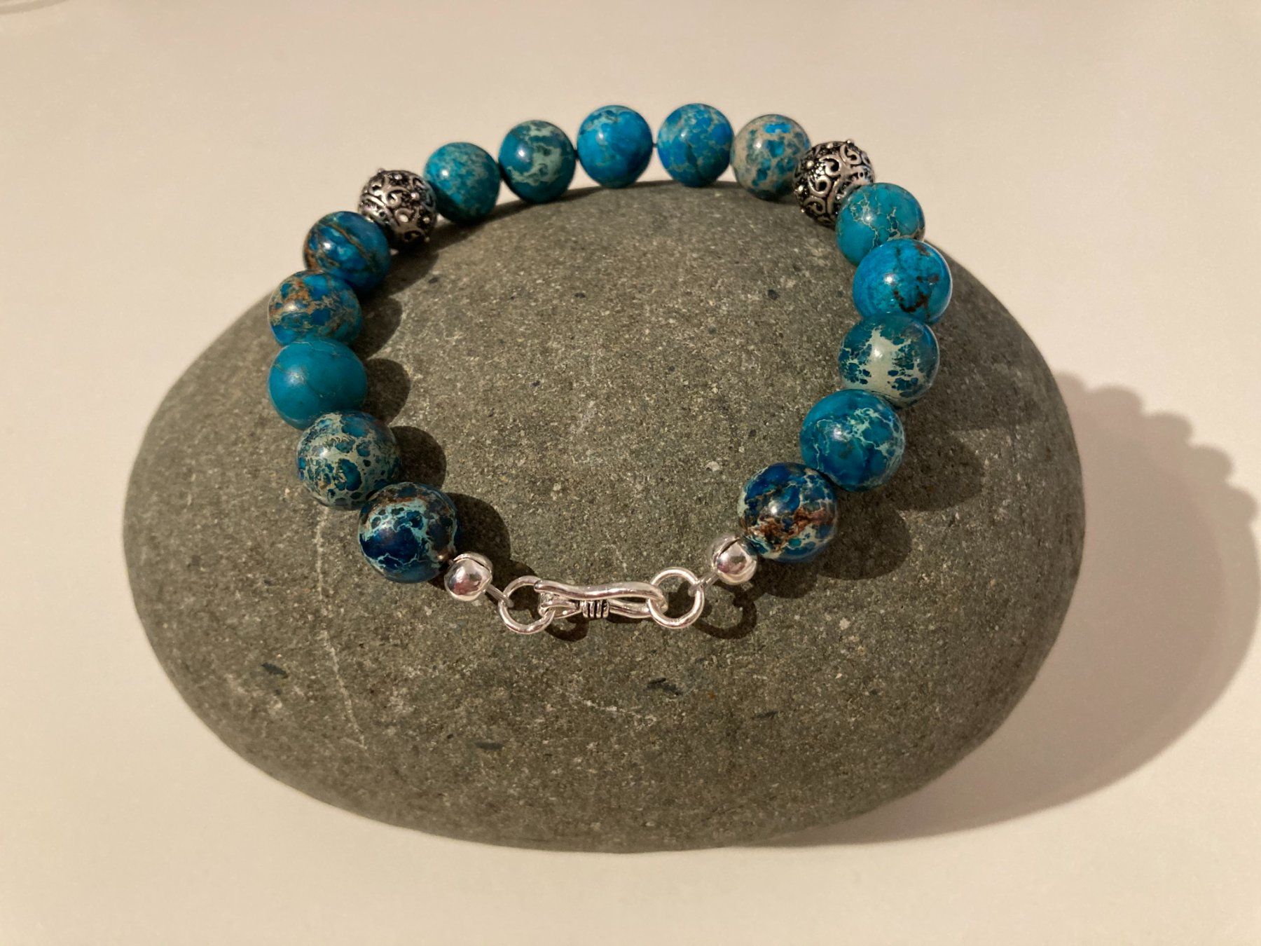 Bracciali & Braccialetti: Armband aus Apatit – Nuovo e nell'imballaggio originale da Sursee venduto da Allabus 1