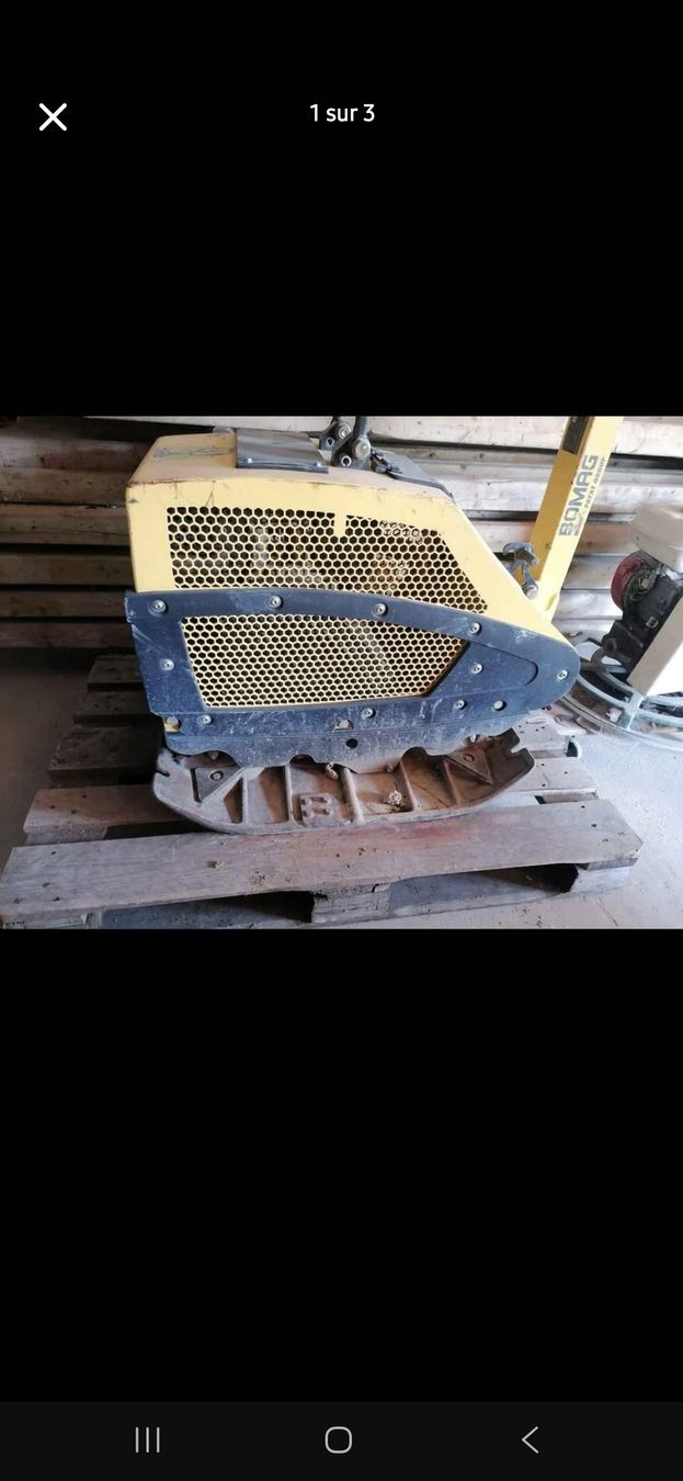 Bomag Alle Maschinen: plaque vibrante Bomag  – Gebraucht aus Vicques von y_tom