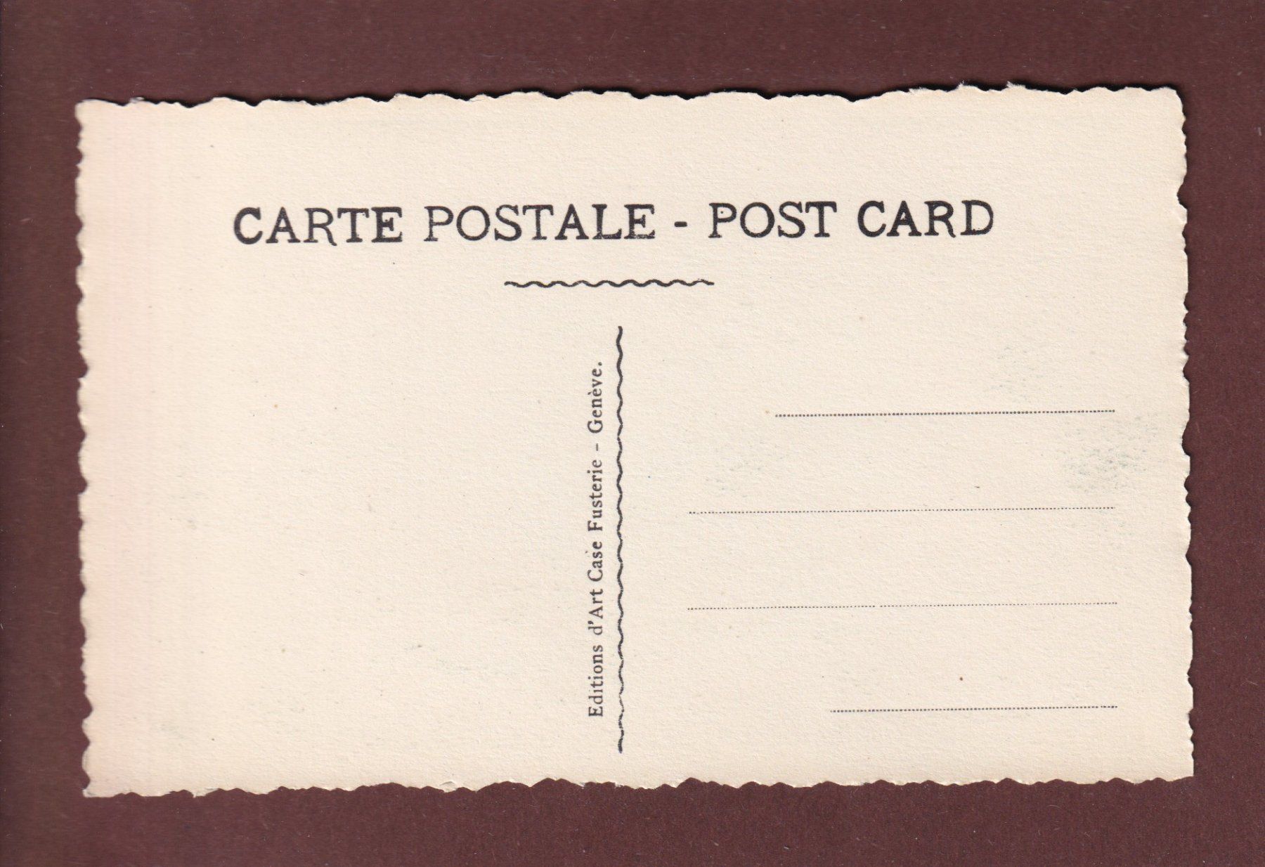 Ansichtskarten: LAUSANNE - Château et Cathédrale – Gebraucht aus Pully von nicecards 1