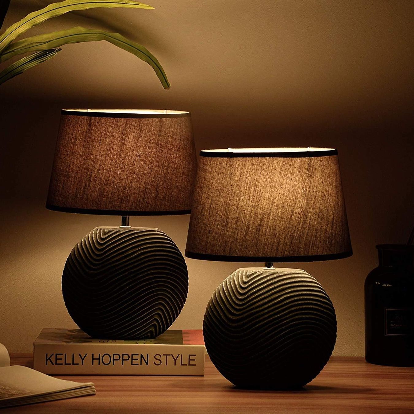 Lampade: 2er Set Tisch Nachttischlampen – Nuovo e nell'imballaggio originale da Nuglar venduto da SaleRitter