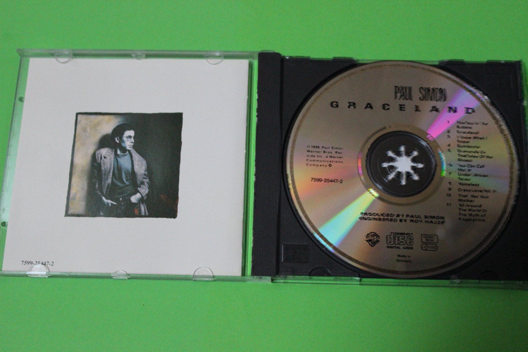 CDs: PAUL SIMON - GRACELAND CD 1986 – Gebraucht aus Tübach von JamesStone 4