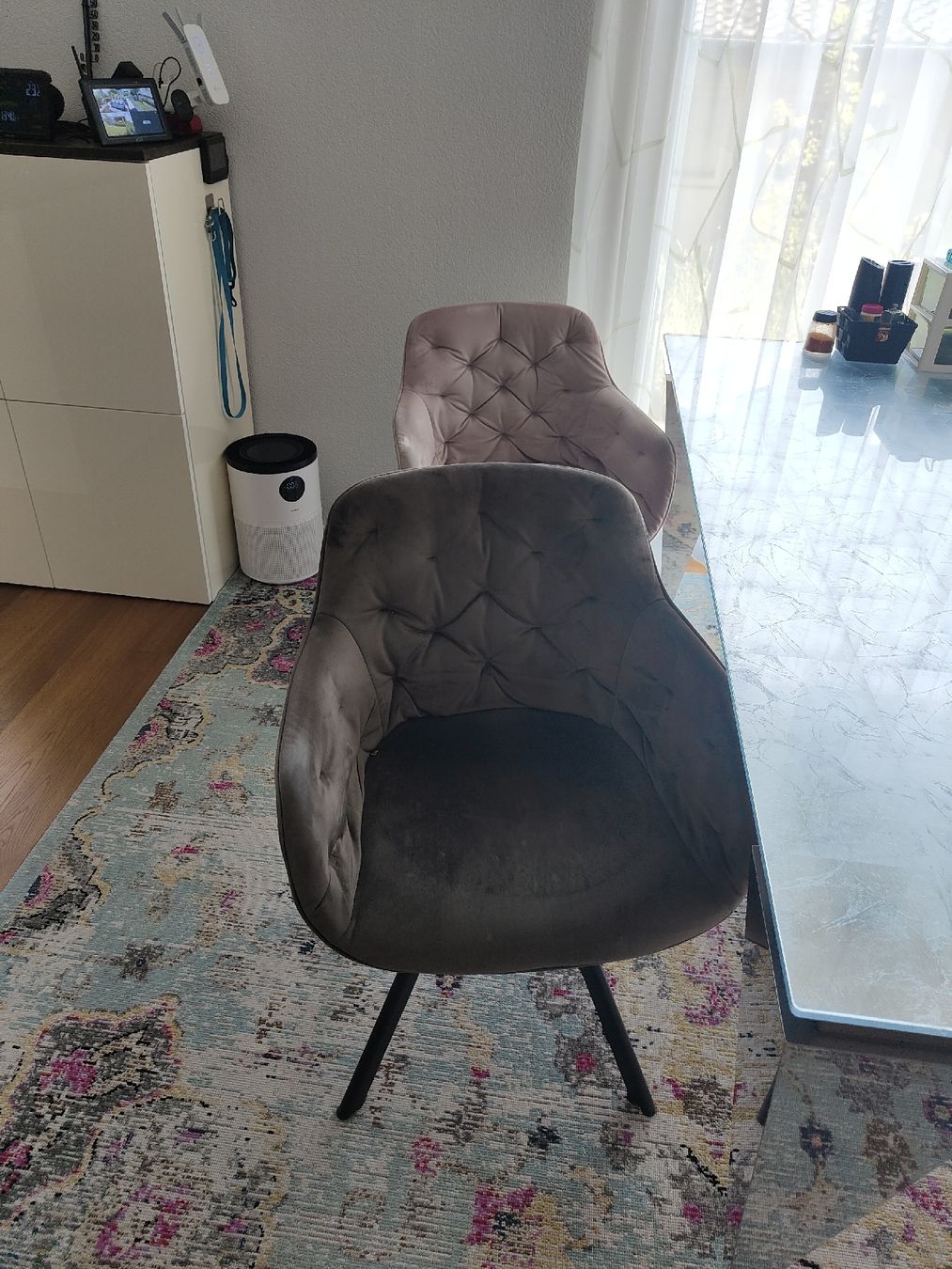 Sedie: 4 drehbahre Esszimmer Stühle – Usato da Bellach venduto da fadama01 1