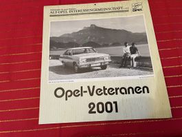 Opel- Veteranen Kalender 2001/Oldtimer