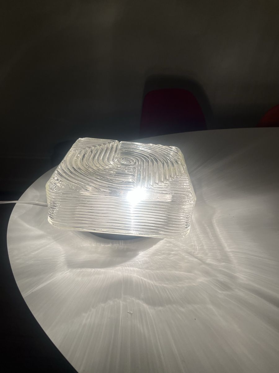 Lampadari & plafoniere: Vintage Deckenlampe Pressglas – Usato da Zürich venduto da Luftibus01 3
